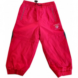 Kalhoty Kugo zateplené červené